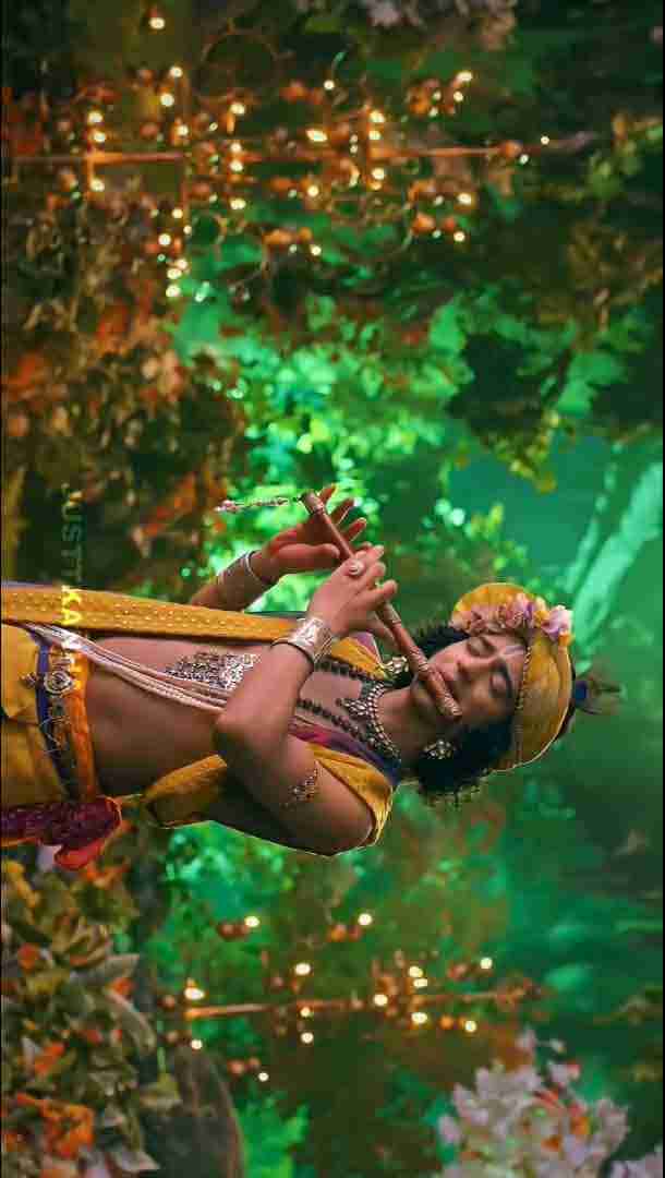 Krishna captivating flute