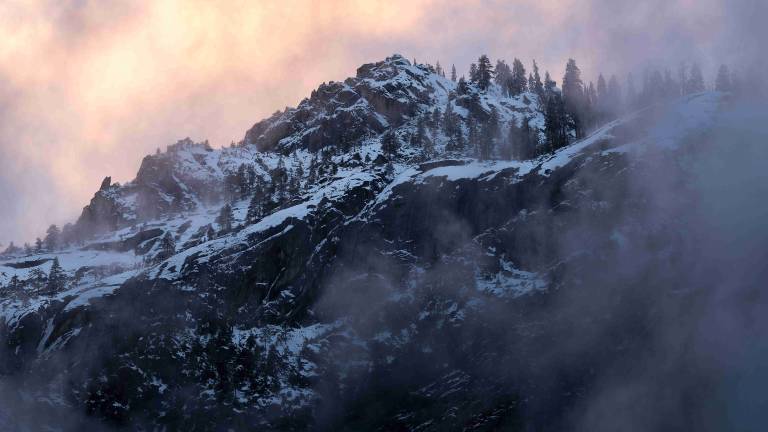 8k, nature, mountains, ice, sunset, wallpaper