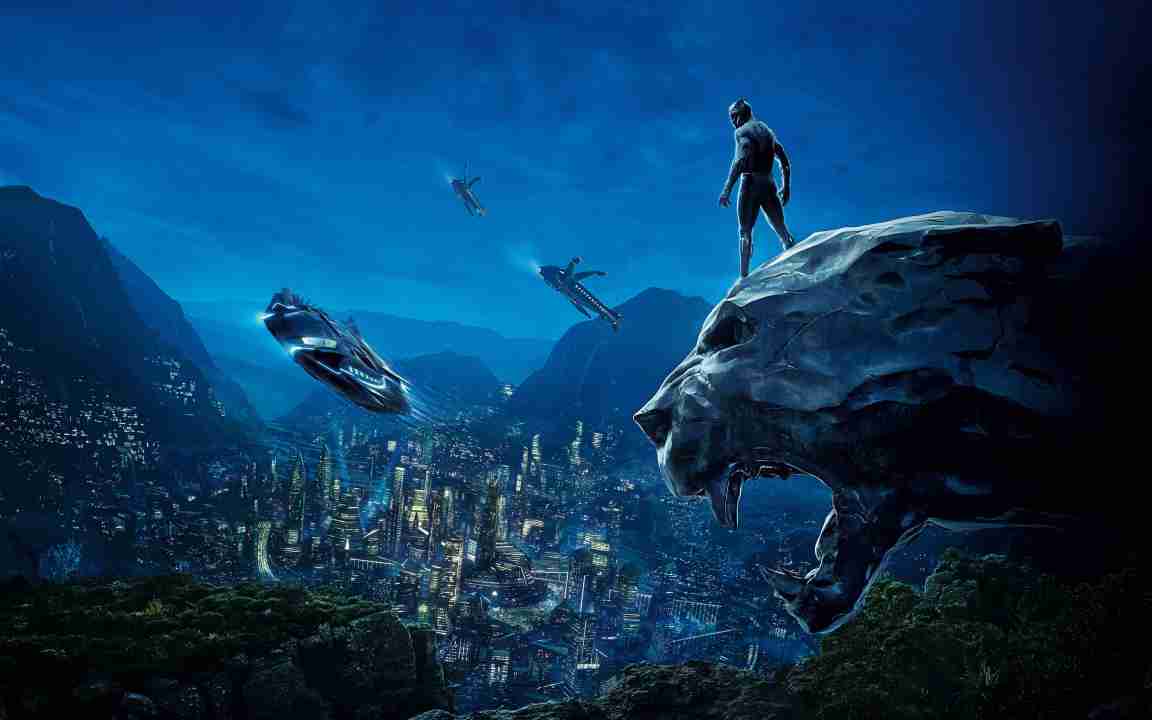 Black Panther full HD wallpaper