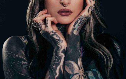 Tattoo girl profile pic hd wallpaper
